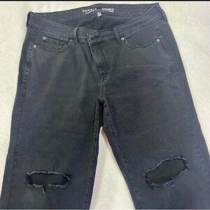 Torrid Black Distressed Jeans